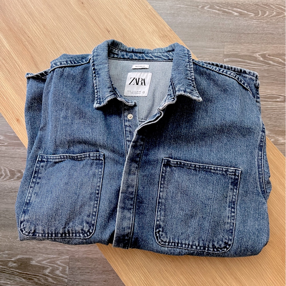 ZARA Men Jean Shirt